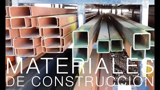 MATERIALES DE CONSTRUCCIÓN  ACEROS [upl. by Ronyam113]