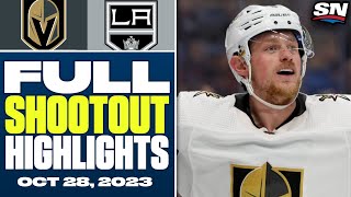 Vegas Golden Knights at Los Angeles Kings  FULL Shootout Highlights [upl. by Emmett]