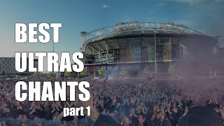 WORLDS BEST ULTRAS CHANTS With Lyrics amp Translation ENFRES Part 1 [upl. by Strader]