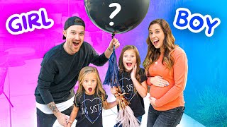 THE OFFICIAL JOHNSON FAM GENDER REVEAL 💖💙 [upl. by Harahs]