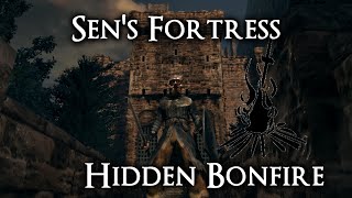 Hidden Bonfire Location Sens Fortress  DS Remastered [upl. by Grannias407]