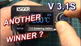 KSGER T12 Soldering Station Review 31S Version [upl. by Gittel]