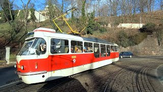 Drivers Eye View  Prague Tram Tour with a very special Tatra T3 Coupé tram [upl. by Assili]