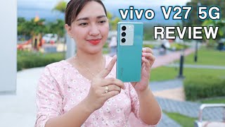 vivo V27 5G  The First Ever Studio OnTheGo Phone with Stunning Emerald Green Color [upl. by Bentlee242]