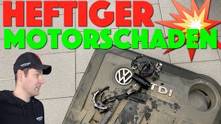 VW Motor explodiert auf A2  Wir gucken woran es lag [upl. by Icyaj]