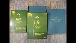 NLT Life Application Study Bible Personal and Large Print Editions [upl. by Regnij]