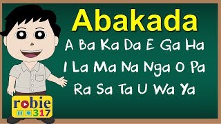 Abakada Song Tagalog Nursery Rhymes  Learn Old Filipino Alphabet  robie317 [upl. by Anaer365]