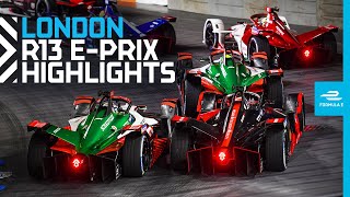 Race Highlights  2021 Heineken® London EPrix  Round 13 [upl. by Ahsiner993]