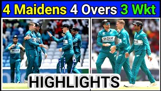 Lockie Ferguson 4 Overs 4 Maidens 3 Wickets  HIGHLIGHTS [upl. by Adaiha]