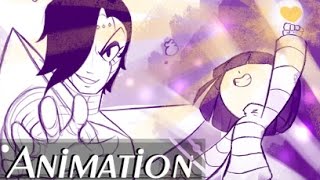 Death by Glamour UNDERTALE ANIMATIC   Mettaton vs Frisk Fight [upl. by Nesto194]