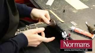 How To  Replace A Clarinet Cork [upl. by Kahl]