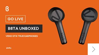 b8ta Unboxed featuring Veho Stix True Headphones [upl. by Tepper]