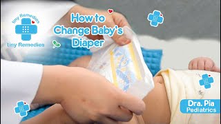 Ask a Pedia  How to Change Babys Diapers [upl. by Behn]