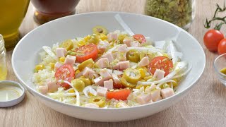 4 RECETAS DE ENSALADAS FÁCILES Y RÁPIDAS [upl. by Arika535]