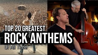 TOP 20 ROCK ANTHEMS OF ALL TIME [upl. by Eirrahs]