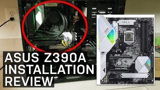 ASUS Prime Z390A Motherboard Installation and Review  Gregor [upl. by Floeter]