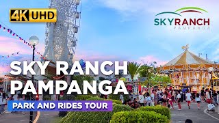 SKY RANCH PAMPANGA Amusement Park Tour 2023 🇵🇭  Top Rides and MustDo Activities【4K】 [upl. by Zeuqram]