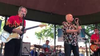 Jimmy Gilmer and the Fireballs quotSugar Shackquot live Santa Fe 2018 [upl. by Learrsi]