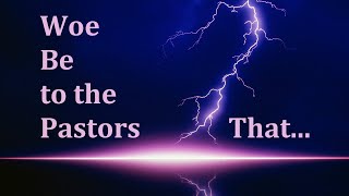 Woe Be to the Pastors That by Herbert W Armstrong [upl. by Ocisnarf]