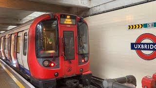 Metropolitan Line full journey Aldgate to Uxbridge all stations [upl. by Truda385]