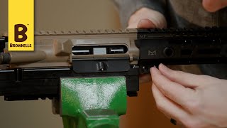 Quick Tip How To Install a Midwest Industries AR15 Handguard [upl. by Amsirahc]