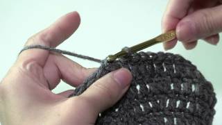 HOW TO CROCHET A BASIC BEANIE HAT TUTORIAL [upl. by Gottfried805]