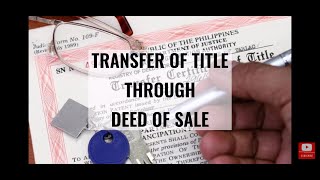 A stepbystep guide on how to process the transfer of title of property From start to finish [upl. by Ecenaj]