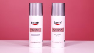 Eucerin Even Pigment Perfector Day amp Night Creams  Reviewed [upl. by Fesoy958]