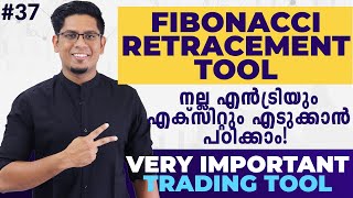 What is Fibonacci Retracement  How to Use Fibonacci Retracement in Trading Malayalam Ep 37 [upl. by Adnomar]