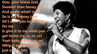 RESPECT Aretha Franklinwith Lyrics [upl. by Oakie915]