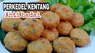 RESEP PERKEDEL KENTANG ANTI HANCUR ALA RUMAHAN [upl. by Zenas]