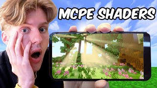 Worlds Best Shaders for Minecraft PE [upl. by Haley]