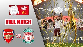 FULL MATCH  Arsenal vs Liverpool  Community Shield 2020 [upl. by Florrie]