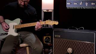 VOX AC30 OneTwelve Demo with Single Coils [upl. by Eixirt207]