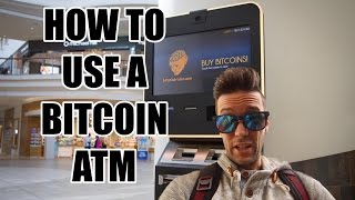 Bitcoin ATMs  How To Use Them [upl. by Anilak]