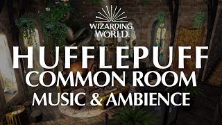 Hufflepuff Common Room  Harry Potter Music amp Ambience  4 Magical Scenes for Relaxation and Focus [upl. by Nirrac]