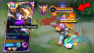 DYRROTH 1 HIT BUILD TUTORIAL 2024  MULTIPLE DAMAGE [upl. by Marja41]