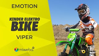 EMOTION Viper Kinder Elektro Crossbike Motorrad in Action 🎥 1000 WATT Actionbikes Motors [upl. by Brader]