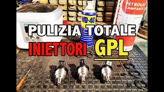 PULIZIA TOTALE INIETTORI GPL  Guida Completa [upl. by Xena588]