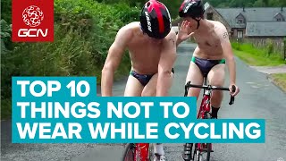 Top 10 Things Not To Wear While Cycling [upl. by Weingarten]