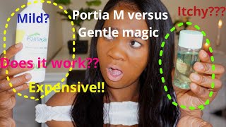 Portia M skin care versus Gentle Magic   Comparisons which one is Best portiamskinsolutions [upl. by Woodie691]