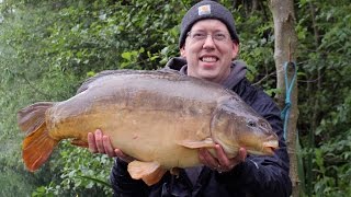 Carp Fishing England part 1  Cherry Lakes Canal fishing Fly fishing [upl. by Cesaria]