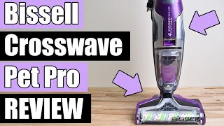 Bissell Crosswave Pet Pro IN DEPTH REVIEW amp TESTS 2306a [upl. by Anana954]