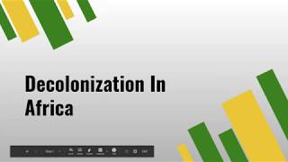 Decolonization in Africa [upl. by Winfred807]