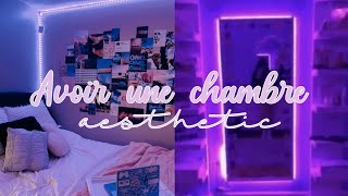 COMMENT AVOIR UNE CHAMBRE AESTHETIC ༄ [upl. by Milla]