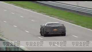 C8 Corvette Z06 Launch Sounds Acceleration Runs FlatPlane Engine Noise [upl. by Elleinnad]