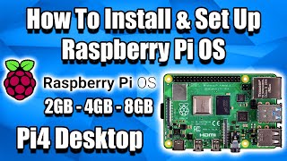 How To Install amp Set Up Raspberry Pi OS  Pi4 Pi3 Pi2 [upl. by Marji406]