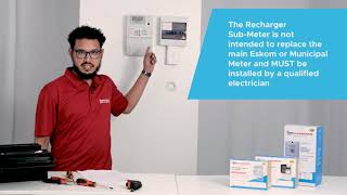 Installing a Recharger 100 AMP 3 Phase Prepaid Meter [upl. by Barta]