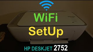 HP Deskjet 2752 WiFi SetUp [upl. by Retxab809]