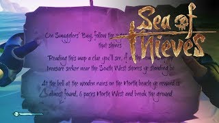 Find the Remains of the Treasure Seeker Near the South West Shores  Smugglers Bay  SEA OF THIEVES [upl. by Elaen]